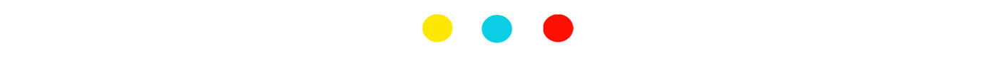 Emeriti Consulting Divider The image displays three evenly spaced circles in primary colors on a white background. From left to right, the circles are yellow, blue, and red. The simplicity of the design suggests minimalism and balance.